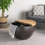Table basse moderne et industrielle
