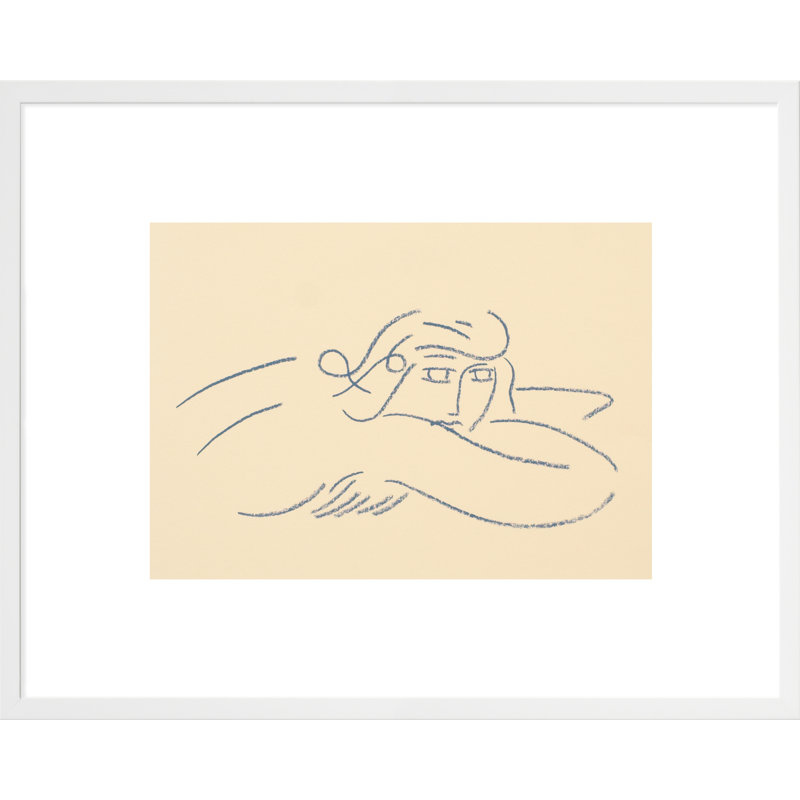 Fortuna Print by Jeff Jackson, 24" H x 30" W x 1.25" D, White Wood