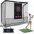 OXYGIE 10 x 7.5 ft Golf Practise Net with Target Cloth Heavy Duty Driving Golf Hitting Net