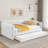 Upholstered Daybed With Usb And Trundle-2104042183