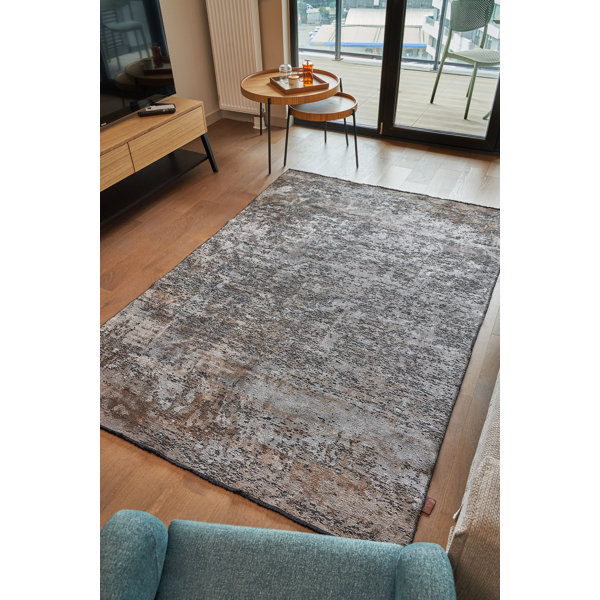 Williston Forge Amely Modern Machine Woven Mink Area Rug | Wayfair.co.uk