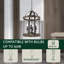 Lustre cylindrique de style lanterne à 4 lumières Dietgard