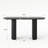 60.2" Oval Tabletop Solid Wood Console Table-1027156234