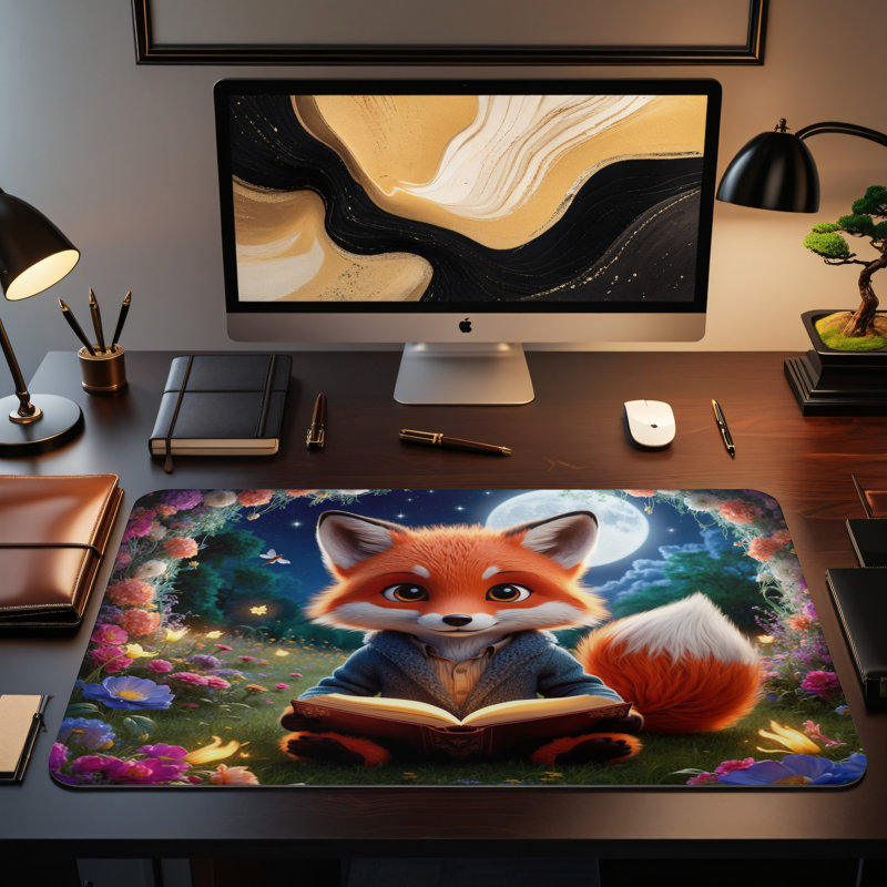 Polyester Desk Pad, 23.6x13.8