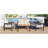 Multi-Person Outdoor Iron Sofa Set With A Table, Rattan Decoration, Waterproof, Rust-Proof, Suitable For Garden, Lawn Use-792545749