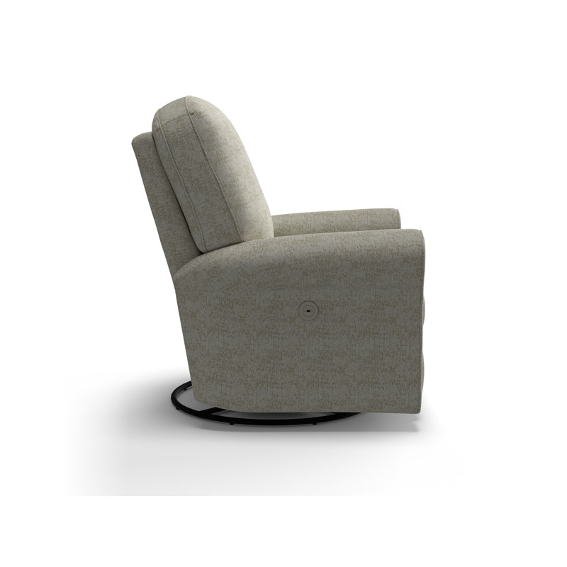 Fauteuil inclinable électrique Anastasia, Chenille Malibu Parchment Performance