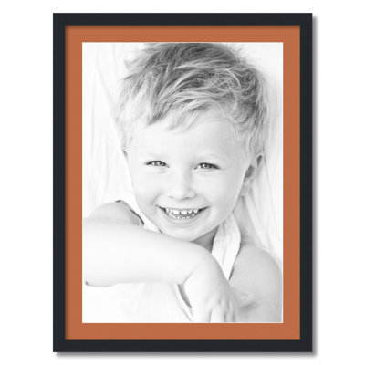 Wood Picture Frame with Mat