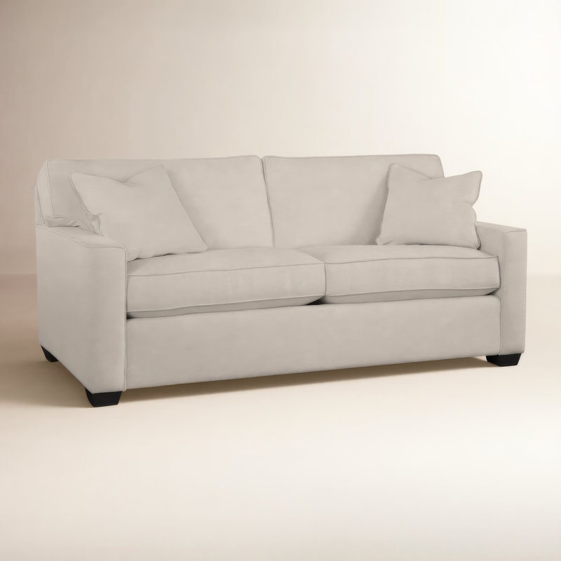 Easton Sofa, Black , Beige Sugar Performance; 0863-93