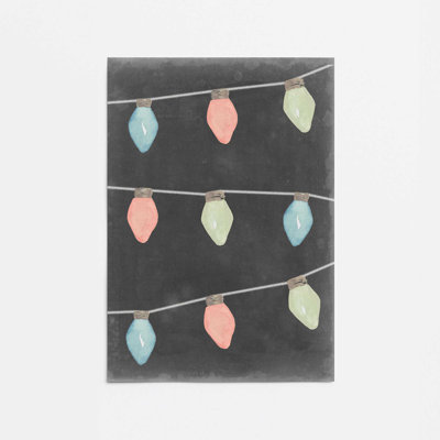 Cozy Christmas Glow Print dans un cadre