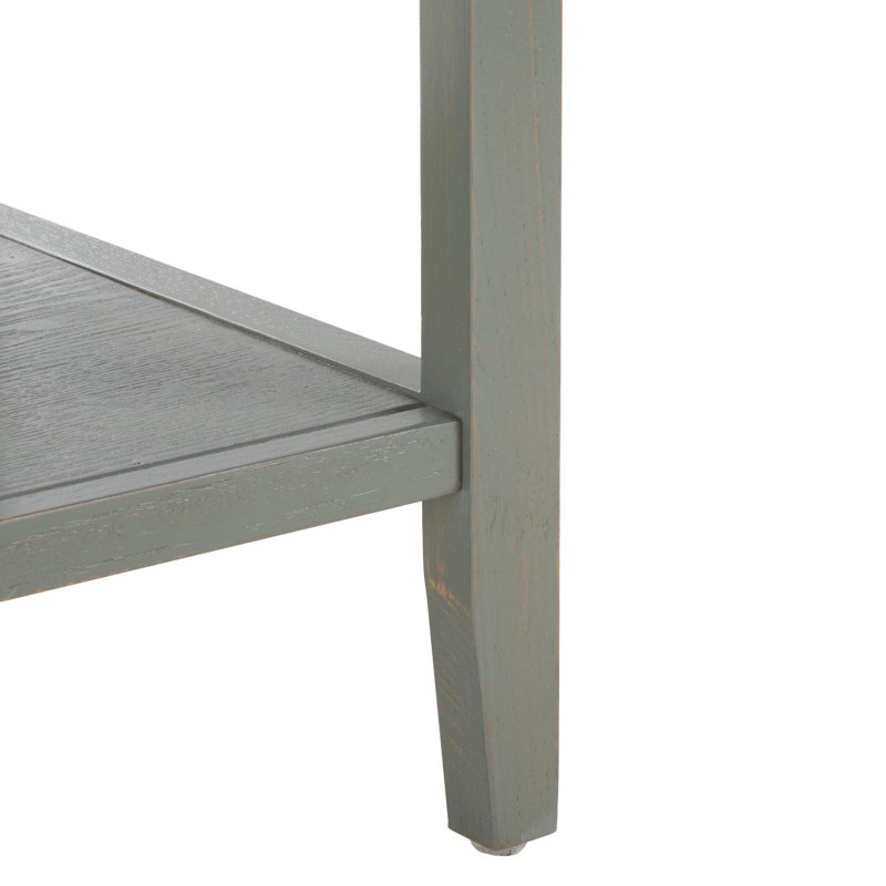 Sadie 45.7'' Solid Wood Console Table, French Gray