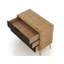 Commode grise 35 po Rockefeller (3 tiroirs)-120476961