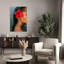 Hibiscus Serenity Peaceful Serene Hibiscus Beach Flower Wall Art Print 1 Piece Wrapped Canvas Wall Art-592554791