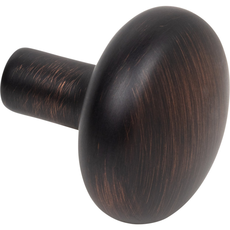 Loxley Mushroom Knob, Burshed Oil Rubbed Bronze