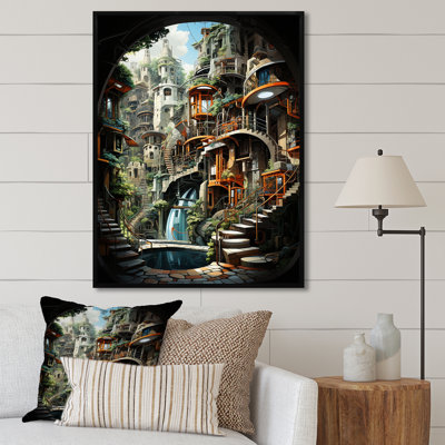" Animation Futurist City "