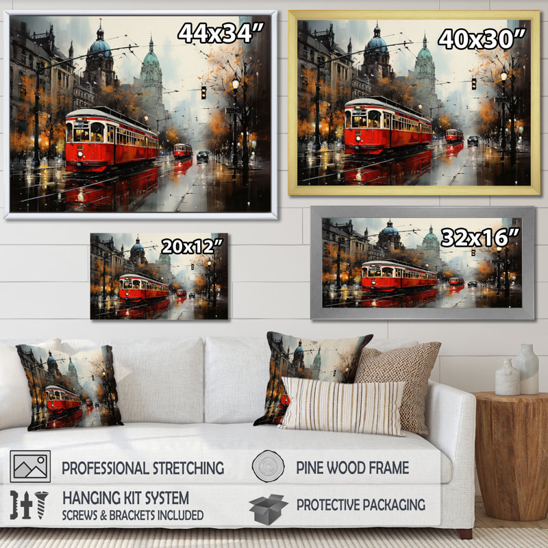 Canada Urban Reflections III - reproduction sur toile, H 34 po x l 44 po x P 1,5 po, Toile tendue