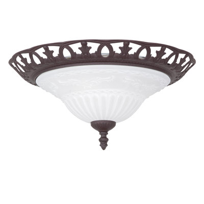 Arrington Glass Flush Mount