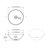 Dowell 16" Ceramic Round Vessel Sink-101928681