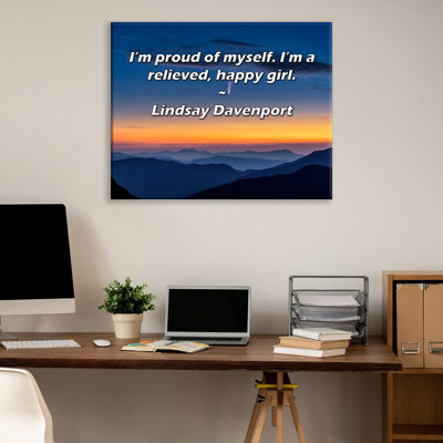 Astoria Grand Gallery Wrapped Canvas By Joseph A. Schumpeter: "At the heart of capitalism is creative