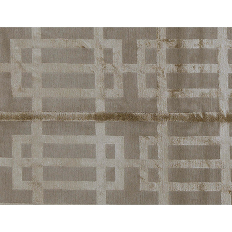 Hand Woven Silk and Wool Area Rug