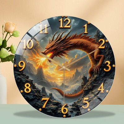 Horloge murale Dragon