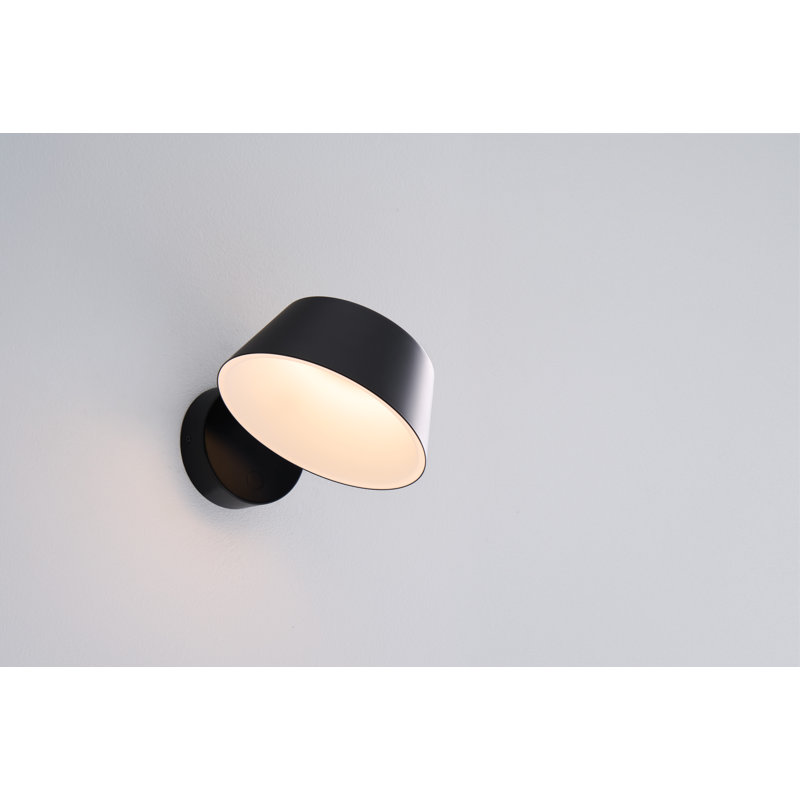 OLO XL Wall Single Lamp, Black, Shiny Black
