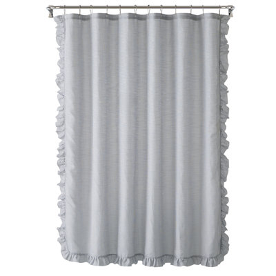 Leon Solid Colour Shower Curtain