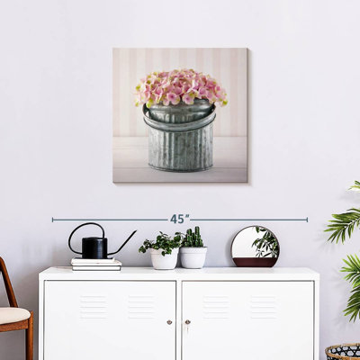 Harnek Bucket Of Hydrangeas