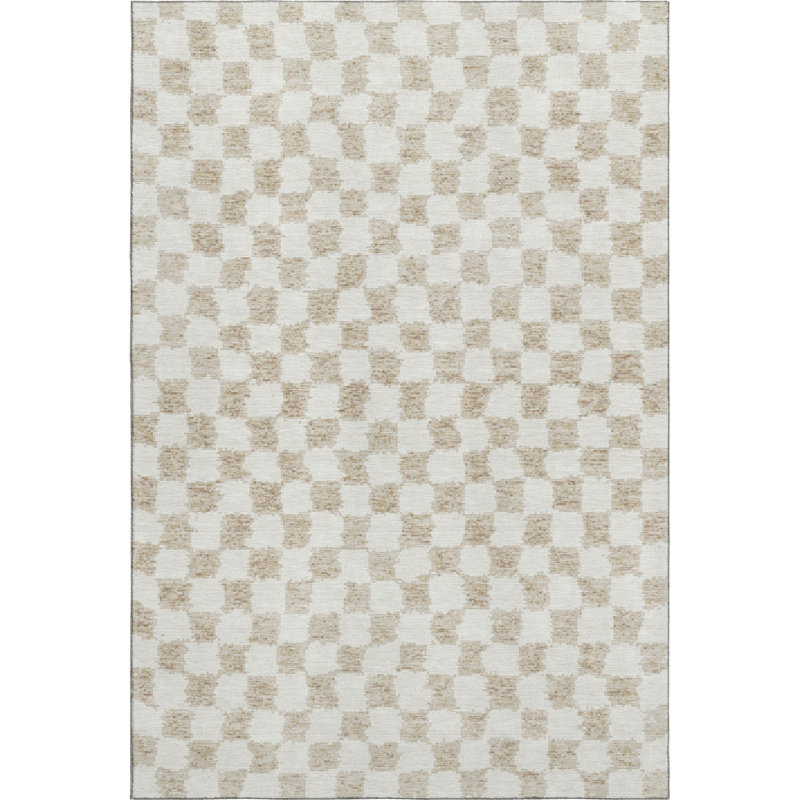 Premium Machine Washable Millbrook AMF1958 Geometric Rug, Rectangle 10' x 14'