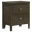 Ensemble de chambre à coucher grand 5 pièces Majeski Cocoa foncé-2141058946