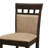 Sarwa Square Counter Height Dining Set Brown and Tan-902094666