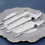 Ensemble de couverts en acier inoxydable - Couteau, fourchette, cuillère et cuillère à café 20 pièces pour le steak, la salle à manger et le thé - Conception durable et élégante