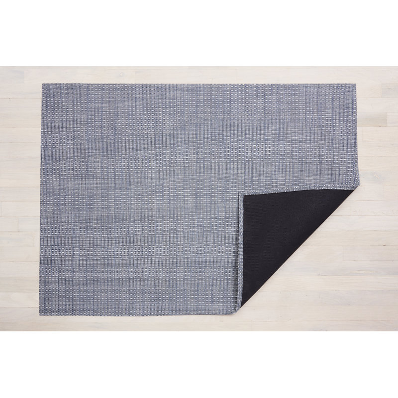 Thatch Vinyl Indoor / Outdoor Area Rug, Rectangle 59 x 92cm