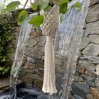 Dacia Glass Hanging Planter