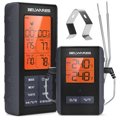 Belwares Instant Read Digital Food Meat Thermometer With Foldable Probe :  Target
