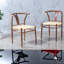 Chaises de salle à manger confortables, en métal et en corde de style industriel moderne pour la cuisine