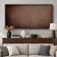 «Golden Birds on Branch Minimalist Nature», impression sur toile encadrée-125011929-125011928