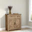 Buffets rustiques gris clair, rangement pour cuisine et porte de grange en bois et en bois aggloméré