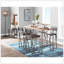 Table de comptoir industrielle Gia