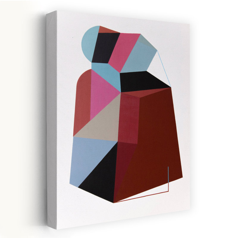 Art contemporain contemporain abstrait, H 18 po x l 12 po