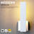 L-Shaped Outdoor Wall Sconce Light – Warm White 3000K LED, Waterproof IP54, Rust-Resistant, Energy-Saving Design, Easy Installation for Home & Commercial Use - Dorothia