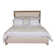 Louise/Lawrence King Upholstered Low Profile Panel Bed