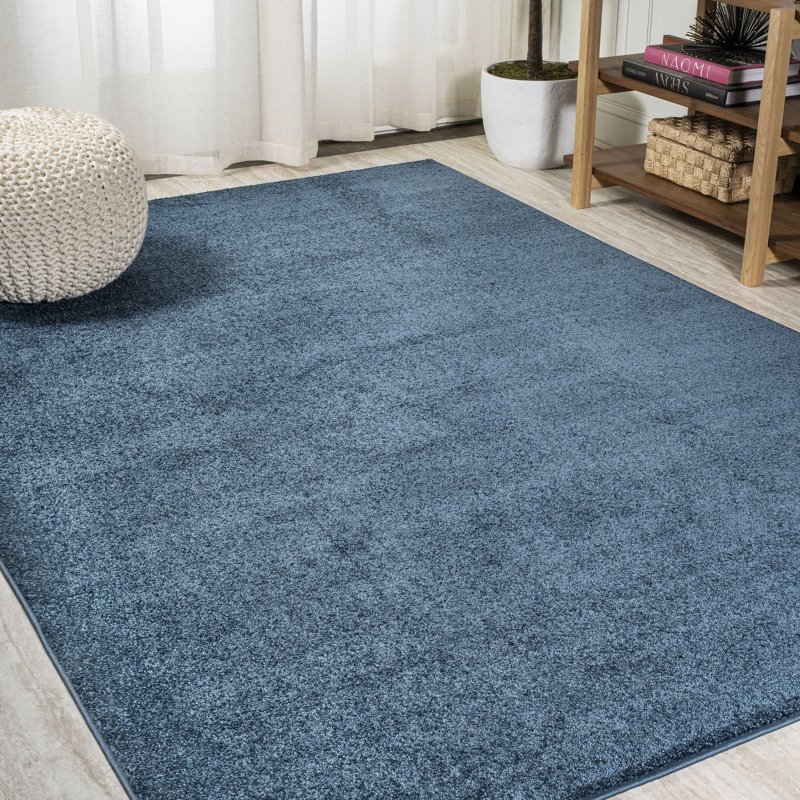 Tapis bleu marine Airids, Rectangle 8 pi 8 po x 12 pi