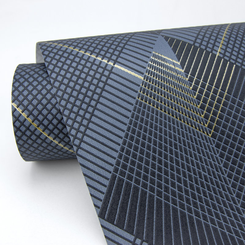 Geometric Roll, Blue
