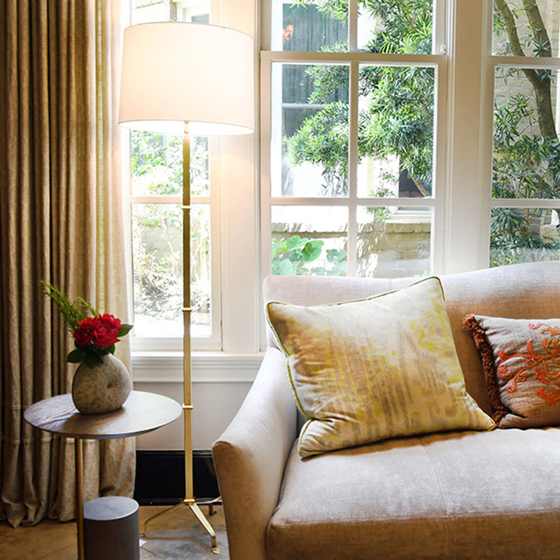 Alvaro Floor Lamp, Gold