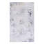 Tapis lavable 152 x 244 cm, à poils courts, antidérapant, ne peluche pas, pliable, idéal pour la cuisine, la chambre et le salon - Gris, parfait pour la salle à manger