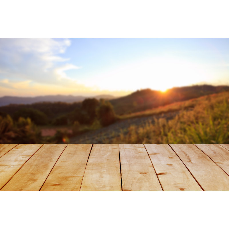 Wooden - Wrapped Canvas Print, 20cm H x 30cm W x 3.8cm D