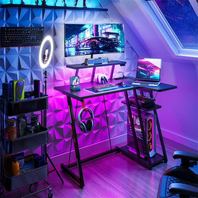 Borwicks Metal Base Computer Table