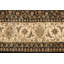 Tapis noir Herati 7 x 10