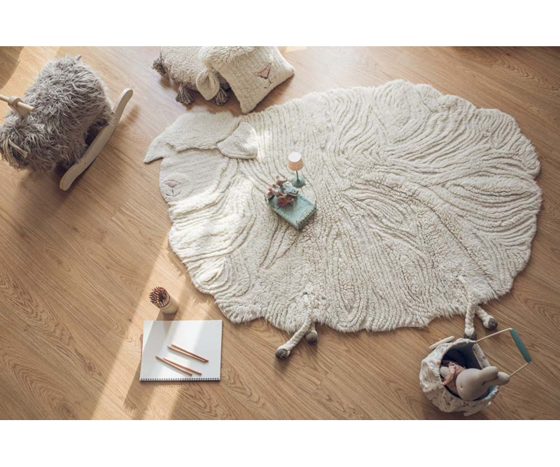 Tapis en laine Pink Nose Sheep