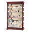 Branstetter Solid Wood Lighted Curio Cabinet